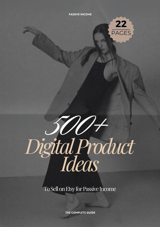 500+ Digital Product Ideas