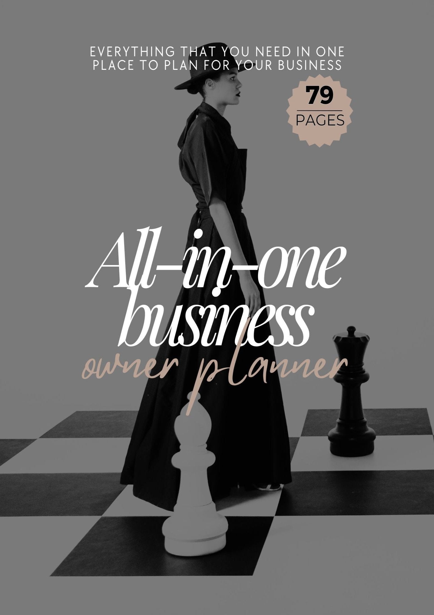 All-in-one business owner planner